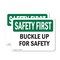 Signmission Safety Culture Sign, 10 in Width, Plastic, Rectangle OS-2PACK-SF-P-710-L-10747 - alternate 1